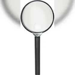 Ecobra Leseglas/Lupe Serie CLASSIC VISION Ø 90 mm, Vergrößerung: 2 x,