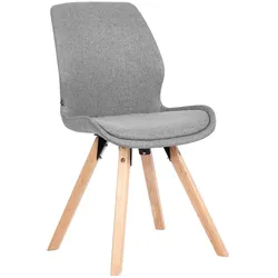 CLP Stuhl Luna Stoff - Farbe: grau, Material: Stoff