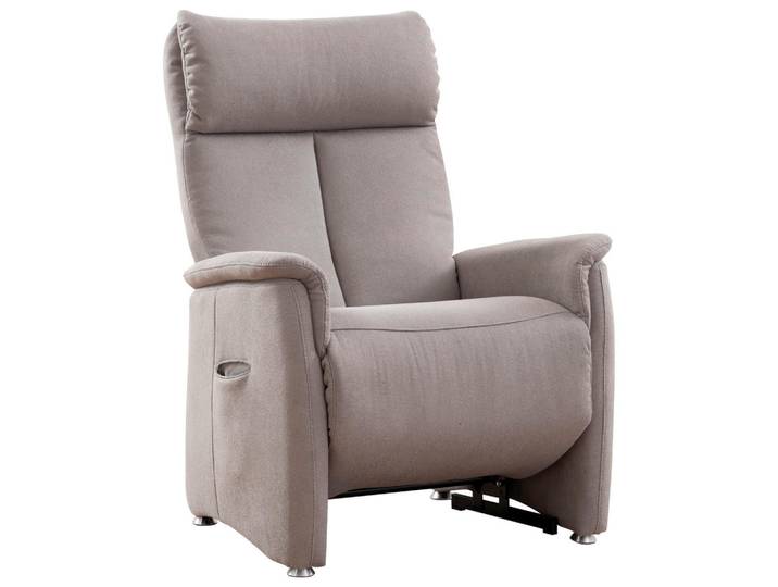 Cantus Fernsehsessel, Hellgrau, Metall, 87x112-116x89 cm, Liegefunktion, Herz-Waage-Funktion, Stoff-/Lederauswahl, Wohnzimmer, Sessel, Fernsehsessel