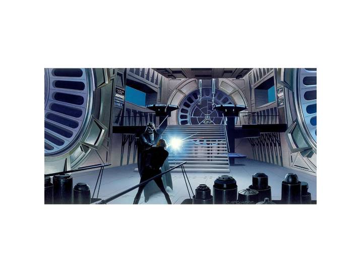 FOTOTAPETE STAR WARS DUELL THRONEROOM
