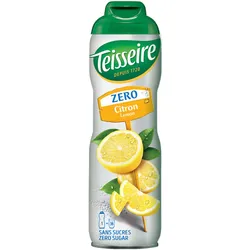 Teisseire Zero Sirup Zitrone 600ml