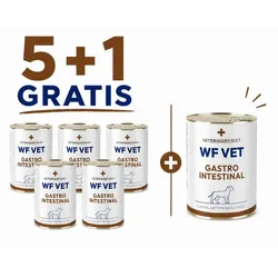 WF VET Gastrointestinal für Hunde 5x400g + 1x400g GRATIS