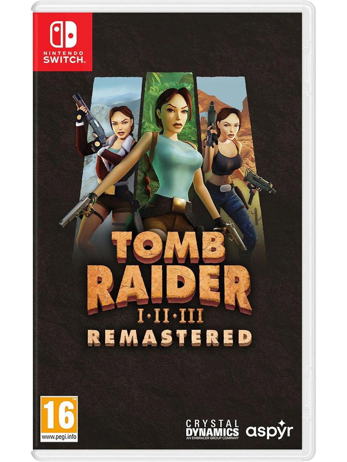 Tomb Raider I-III Remastered - Nintendo Switch - Action/Abenteuer - PEGI 16