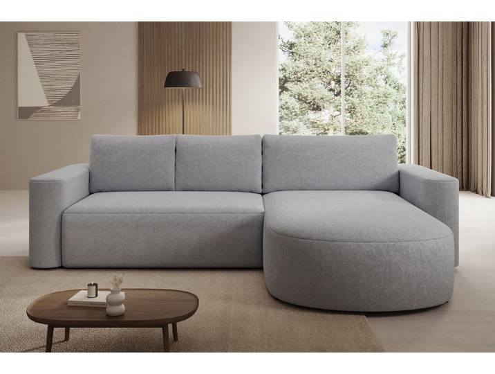 PROMETO Möbel Ecksofa VERTI L-Form mit Schlaffunktion und Bettkasten, B: 280 cm