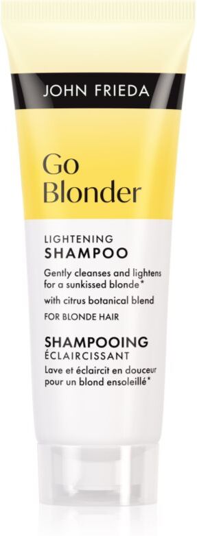John Frieda Go Blonder Lightening Shampoo shampoing éclaircissant pour cheveux blonds 75 ml