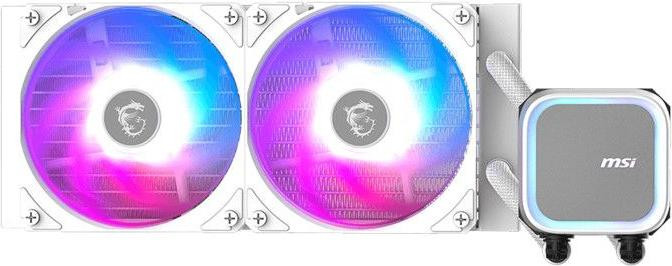 MSI MAG CORELIQUID A13 240 Waterkoelingsset, ARGB, wit, 120 x 120 x 25 mm