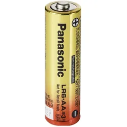 Panasonic LR6AA Mignon (AA)-Batterie Alkali-Mangan 2600 mAh 1.5 V 400 St. (400 Stk., AA, 2600 mAh), Batterien + Akkus