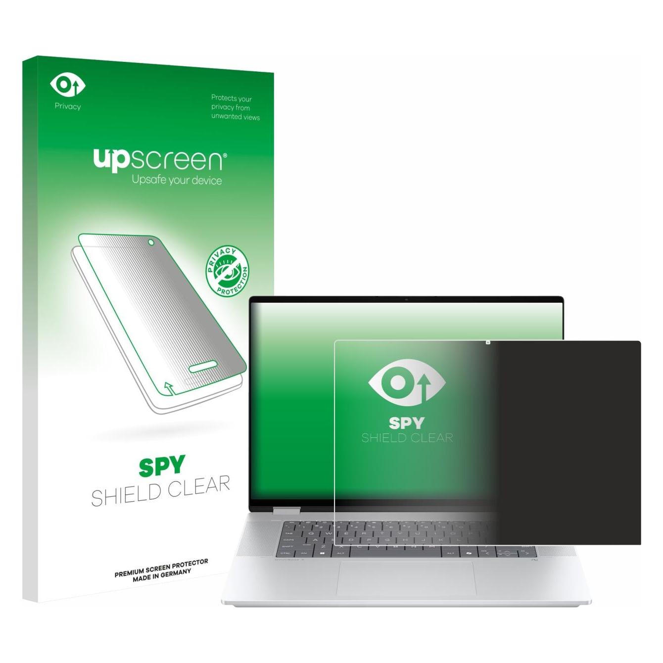 upscreen Sichtschutzfolie Anti-Spy Privacy Folie Blaulicht-Schutz (16") (3559111)