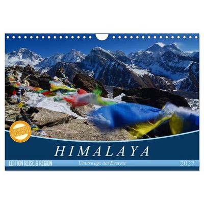 Himalaya (Wandkalender 2027 DIN A4 quer), CALVENDO Monatskalender