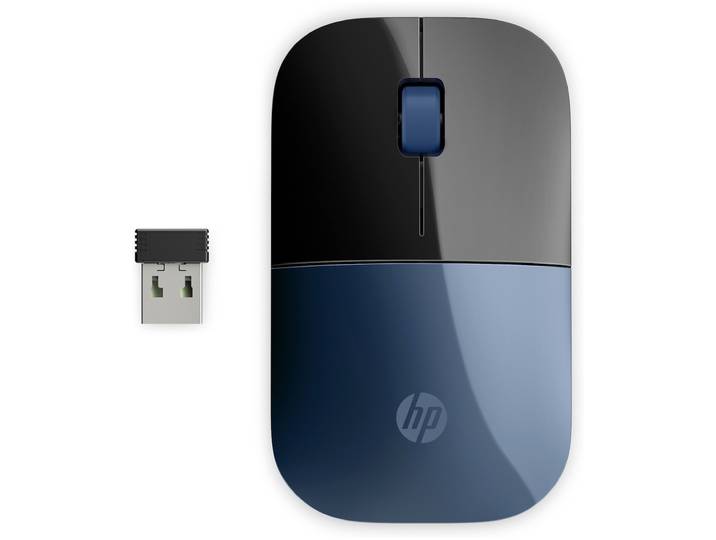 HP Z3700 WRLS LMB Mouse EURO Muis Zwart