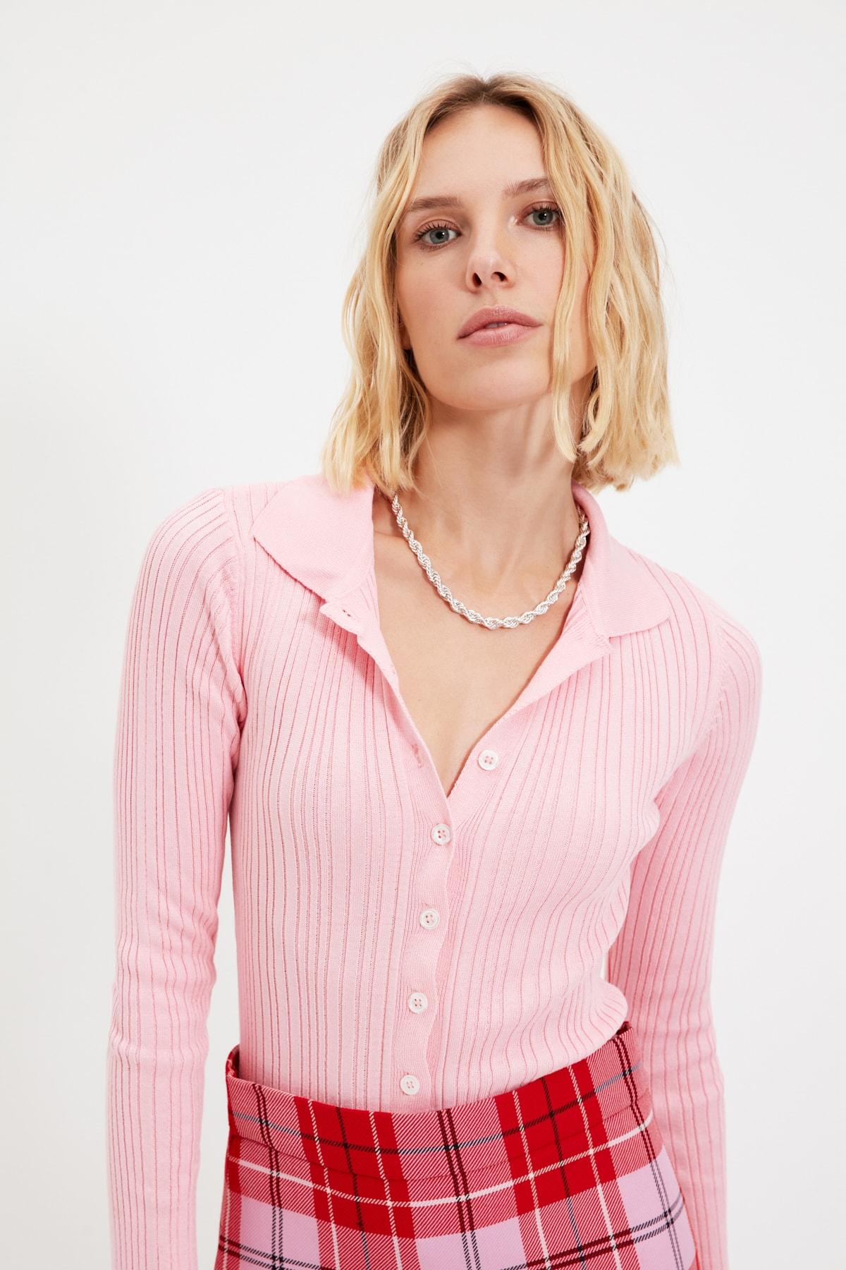 Trendyol Damen Gerade Cardigan