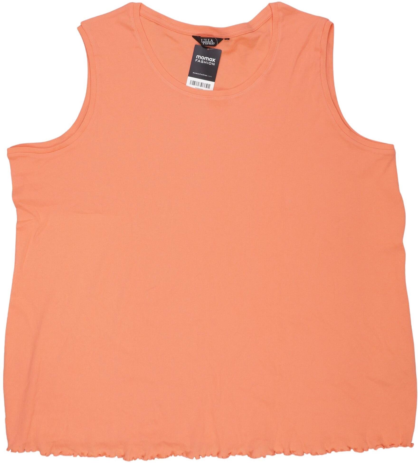 Ulla Popken Damen Top, Orange, Gr. 3Xl, Baumwolle - Second Hand