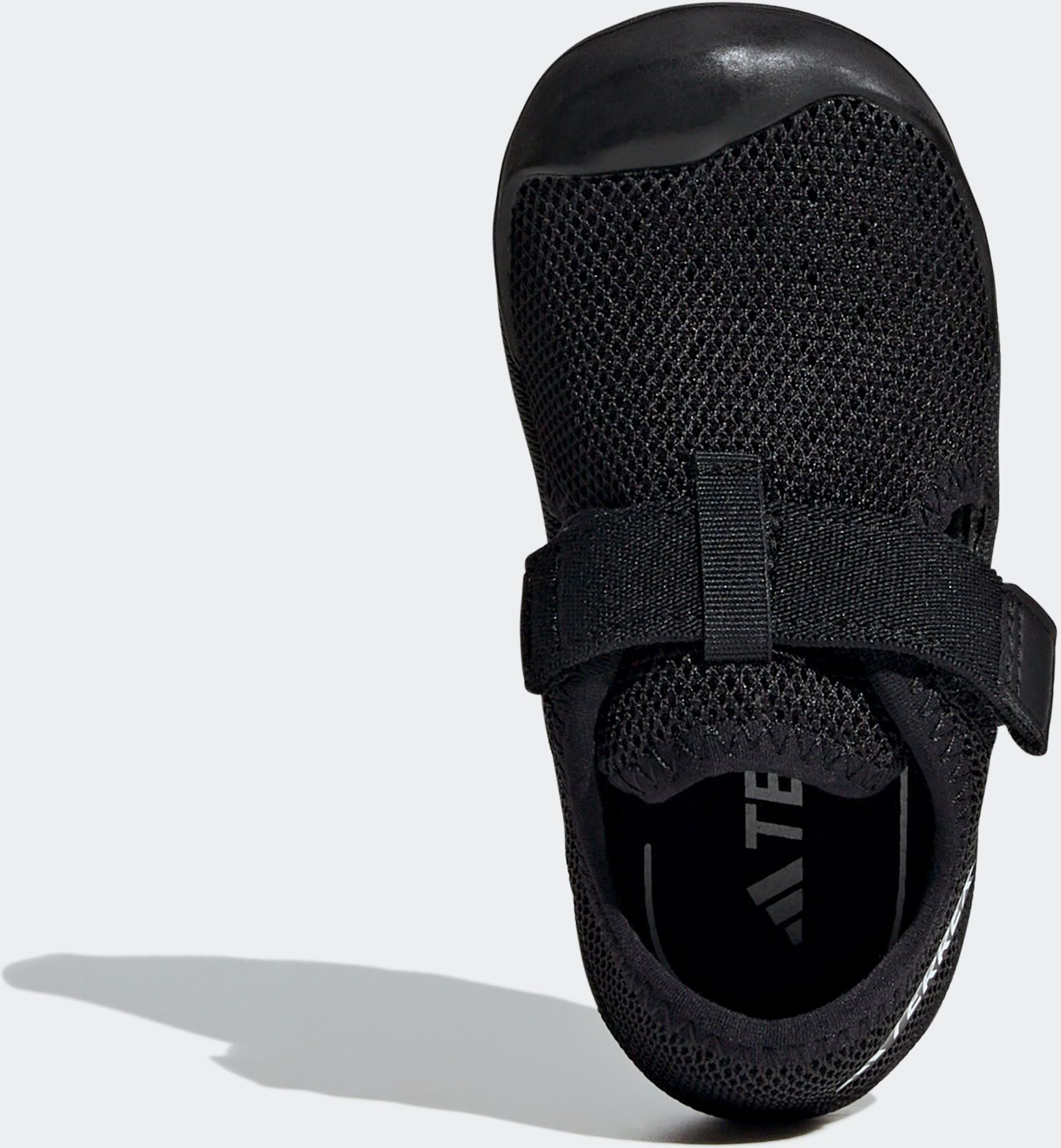 Sandale ADIDAS TERREX "CAPTAIN TOEY KIDS", Mädchen, Gr. 19, schwarz-weiss (core schwarz, core schwarz, ftwr weiß), Textil, Schuhe Sandale, für Kinder core schwarz, core schwarz, ftwr weiß 19