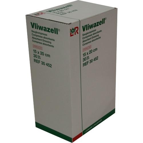 Lohmann & Rauscher GmbH & Co.KG Vliwazell Saugkompressen 15x20 cm steril 05855611