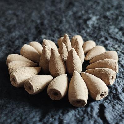 Discount Dollar Deals Natural Indian Cone Incense, Rose Waterfall Reflux Tower, Backflow Burner Fragrance For Home, Tea Room, Hotel wormwood 50 Pcs