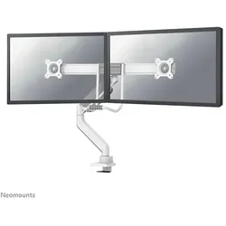 Neomounts DS75-450WH2 Monitorarm 17-32" - Gasfeder - Topfix - 180°-Stopp