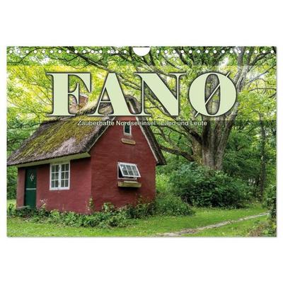 Fanø. Zauberhafte Nordseeinsel - Land und Leute (Wandkalender 2027 DIN A4 quer), CALVENDO Monatskalender