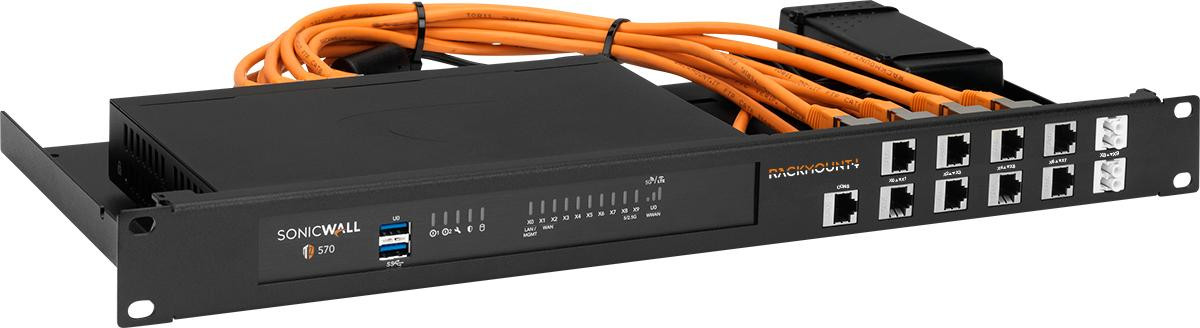 Rackmontagekit RM-SW-T12I voor SonicWall TZ570W, afgeschermd