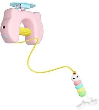 Uplifted Finds Kinetic Swing Vertical Teaser Station pink A