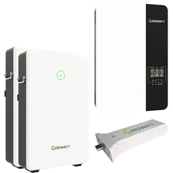 Growatt SPF3500 ES 5kW Off-Grid Wechselrichter mit 13 kWh Batteriespeicher-Set