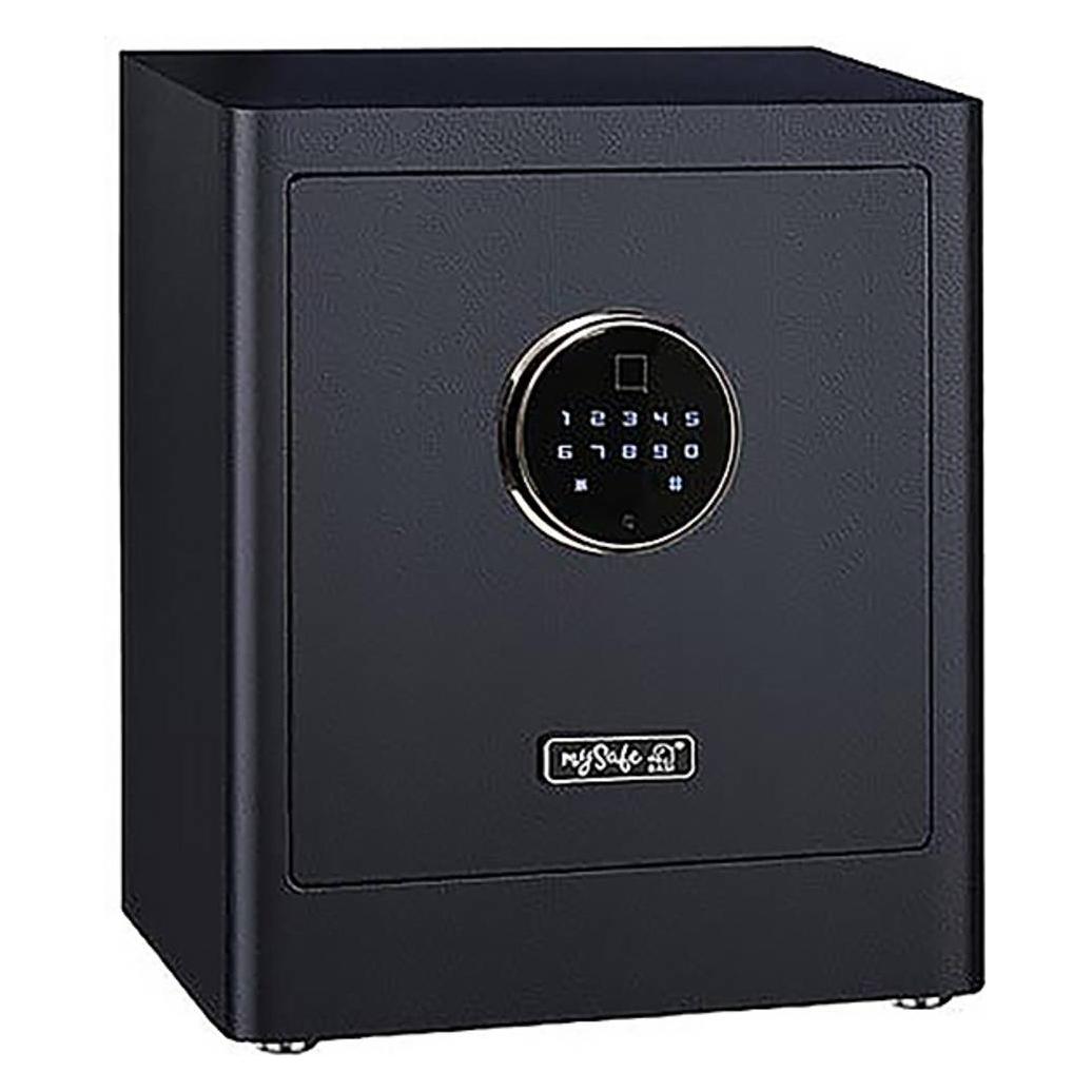 BASI 2020-0000-SCHW mySafe Premium 350 Möbeltresor Zahlenschloss Fingerabdruckschloss (2020-0000-SCHW)