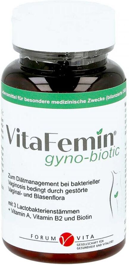 Vitafemin Gyno-biotic Magensaftresistente Kapseln