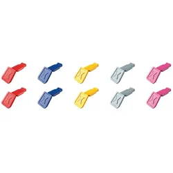 KNIPEX ColorCode Clips Farbmischung 1 (10 Stück) - 006110CV01