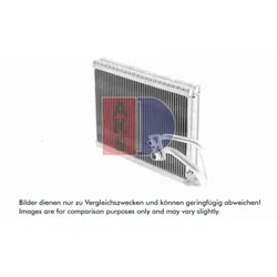 Verdampfer Klimaanlage AKS DASIS 820334N für Audi A5