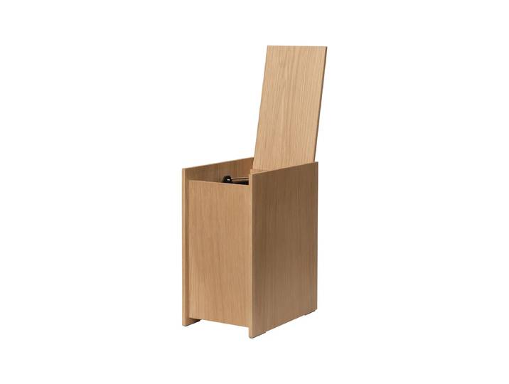Ferm Living - Sama Abfalleimer, H 35 cm, Eiche