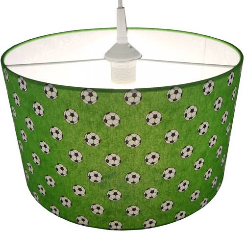 Niermann Fußball Pendelleuchte Energiesparlampe, LED E27 60W Grün