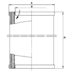 Filter Drucklufttechnik MANN-FILTER LE 9011