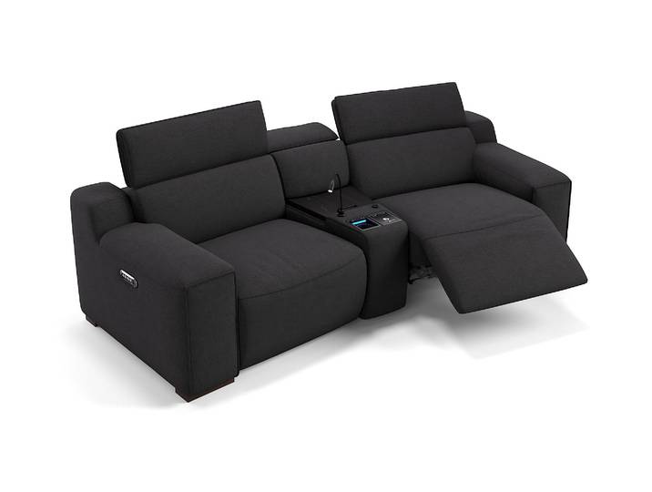 Stoff Kino Couch LORETO Relaxsofa
