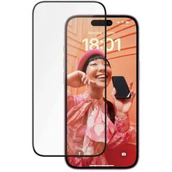 PanzerGlass Ceramic Protection (1 Stk., Apple iPhone 15), Smartphone Schutzfolie, Transparent