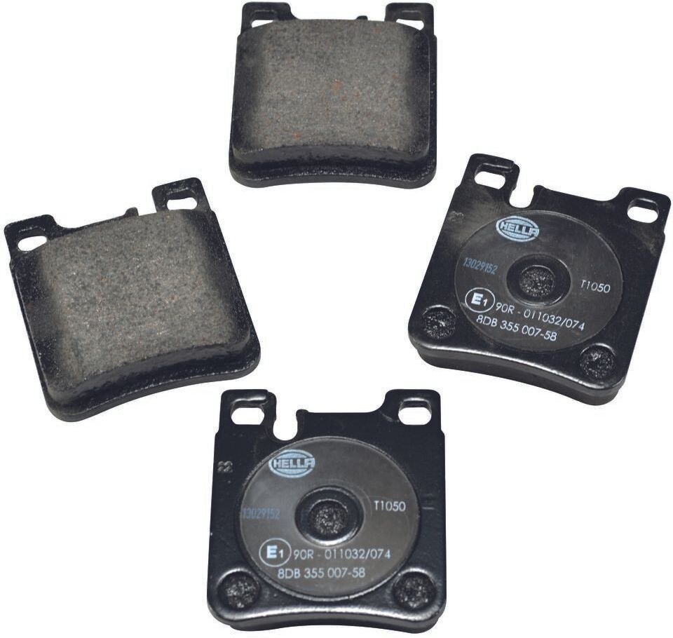 HELLA 8DB 355 007-581 Brake pad set