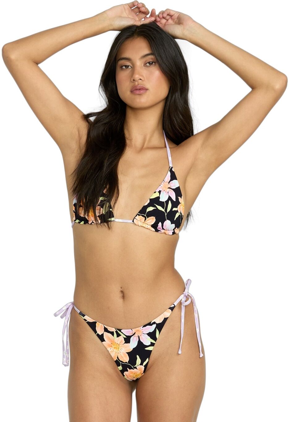 Bikini-Hose BILLABONG "Twin Sol", Damen, Gr. XL, US-Grössen, bunt (multi), Recycled Nylon Elastane, Badehosen Bikini-Hose multi XL, US-Grössen