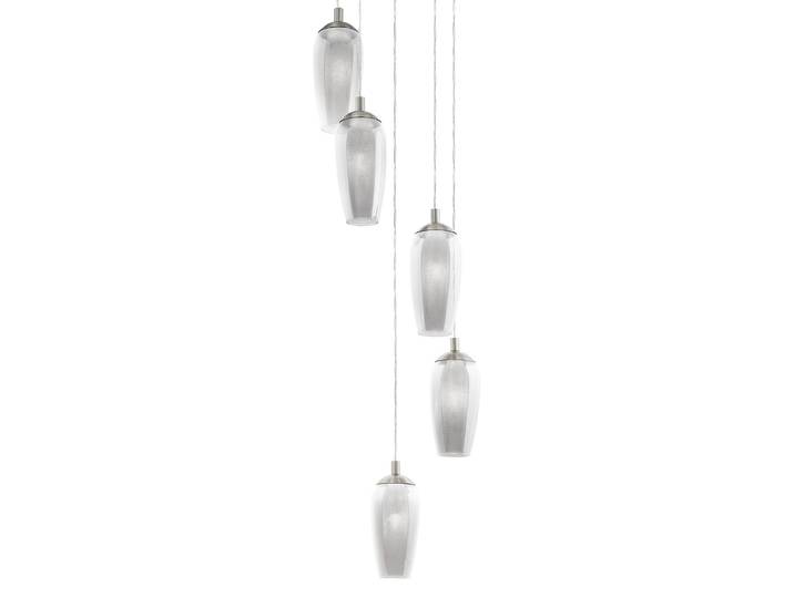 Suspension III Ø 35cm Argenté Matériau principal : verre Matériau secondaire : acier nickelé LED G9