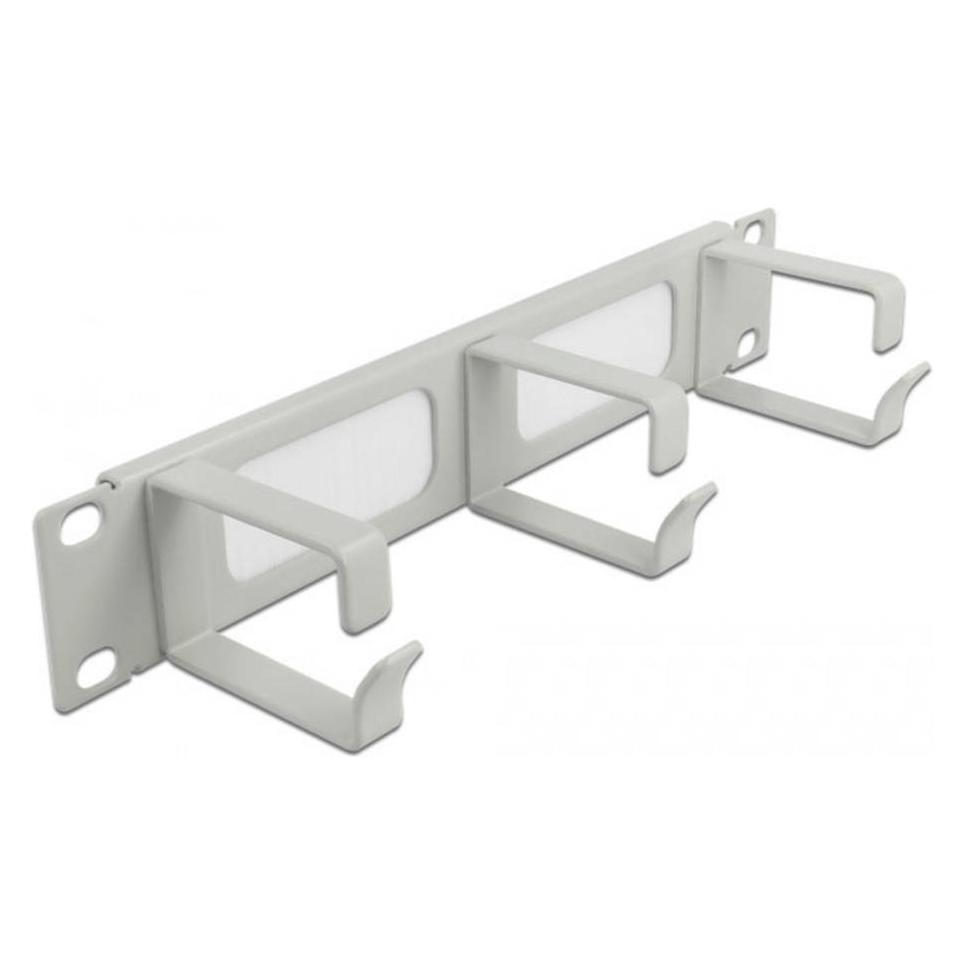 Delock Cable Management Brush Strip with 3 hooks (66541)