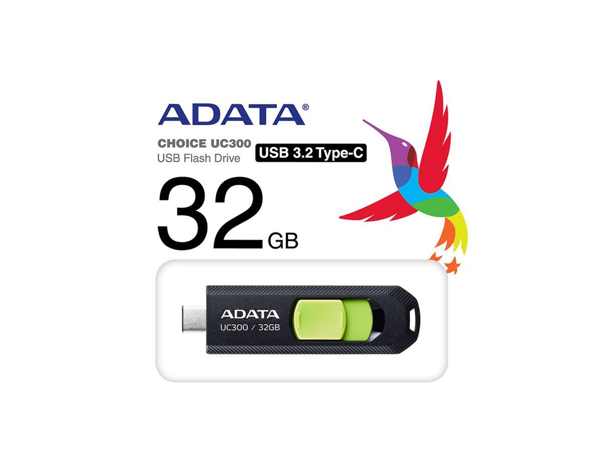 ADATA UC300 USB-Stick 32 GB ACHO-UC300-32G-RBK/GN