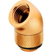 XF 45° Rotary Adapter Twin Pack, Verbindung gold, kompatibel mit CORSAIR XF Fittings