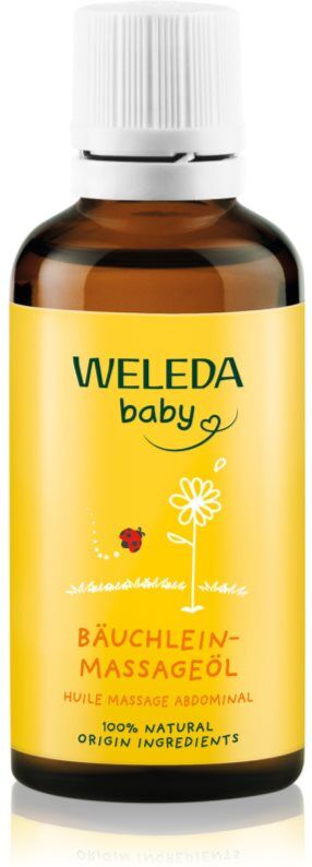 Weleda Baby huile de massage ventre de bébé 50 ml