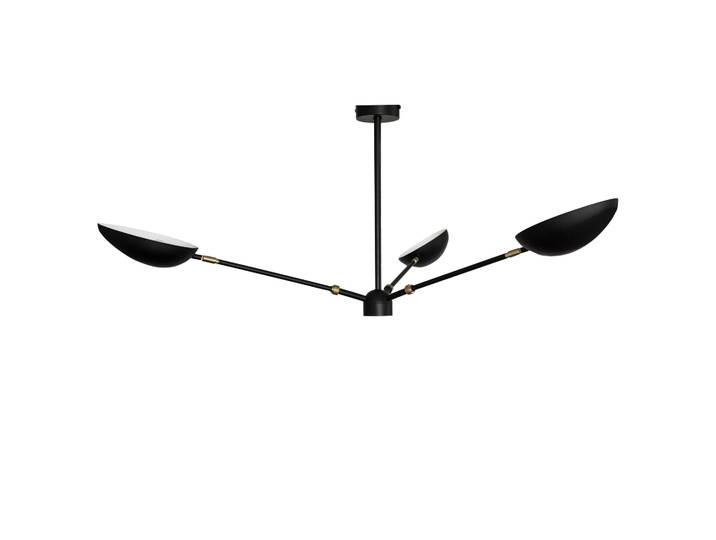 Watt & Veke Spoon Pendelleuchte Matt schwarz, Messing