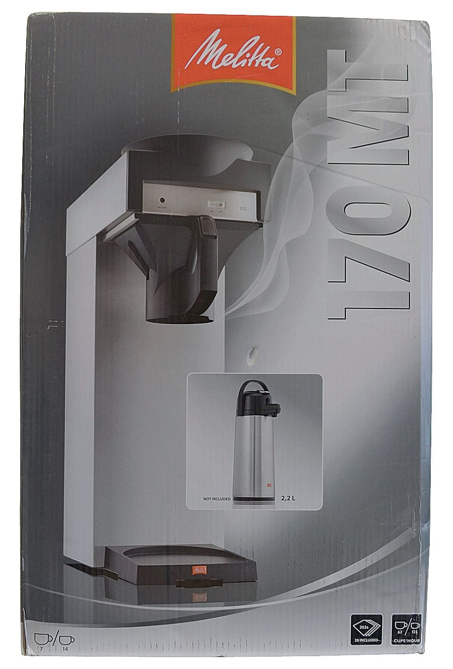 Melitta Kaffeemaschine 170 MT Edelstahl