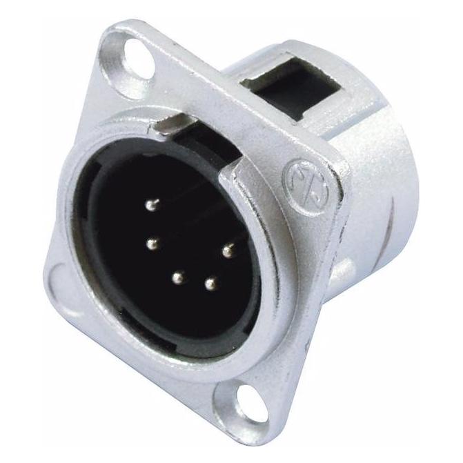Neutrik XLR Einbaustecker 5pol NC5MDL-1 (30200638)