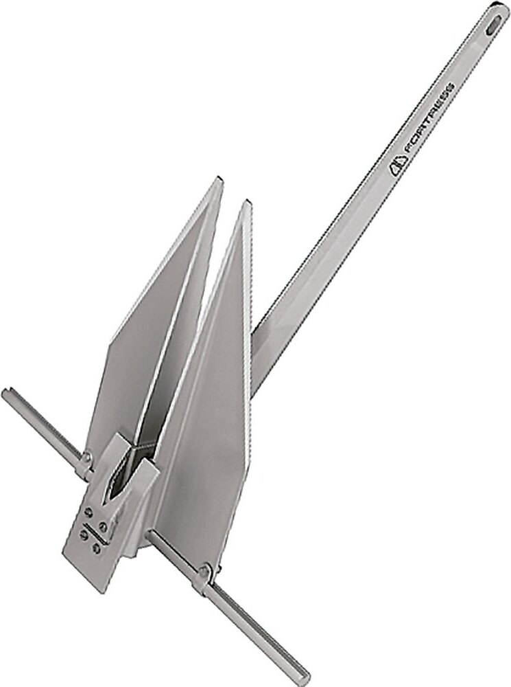 Fortress Aluminium Boote 39-45' Anker Silber 6.8 kg Silber 6.8 kg