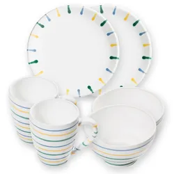 Gmundner Keramik Buntgeflammt, Hüttenfrühstück für 2 Cup