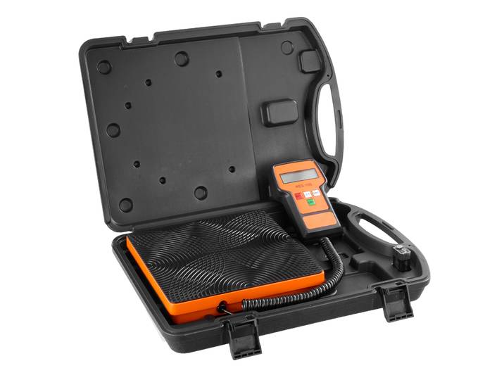 SucceBuy balance réfrigérante 110/220 LBS HAVC balance de fréon de récupération de charge avec télécommande filaire 2/5g électronique de précision