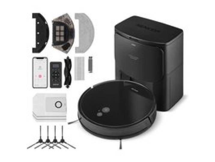 Aspirateur robot laveur - SENCOR - SRV-6485BK - 3000 Pa - 140 min - 60 dB - Noir