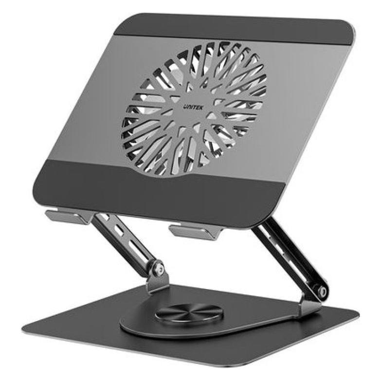 Unitek Podstawka chłodząca pod laptopa regulowana 360°, 8"- 17,3" (OT1098AGY01)