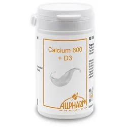 CALCIUM 600 mg+D3 Tabletten 60 St