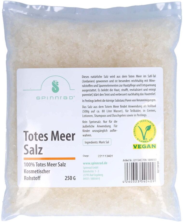 Totes Meer Salz